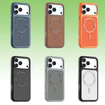 Transparent MagSafe Case with Raised Camera Protection for iPhone 17 Series