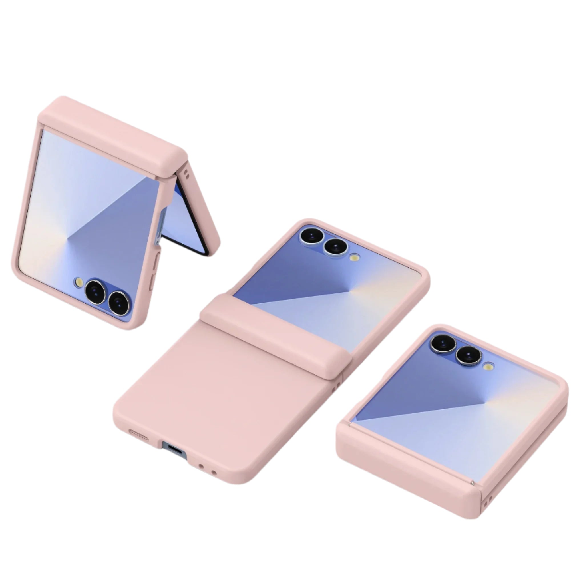 Shockproof TPU Case with Tempered Film for Samsung Galaxy Z Flip 7