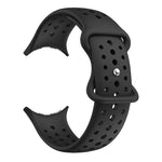 Perforated Silicone Watch Band with Snap Button Closure for Google Pixel Watch 3
