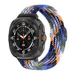 Nylon Woven Adjustable Buckle Watch Band for Samsung Galaxy Watch Ultra 2