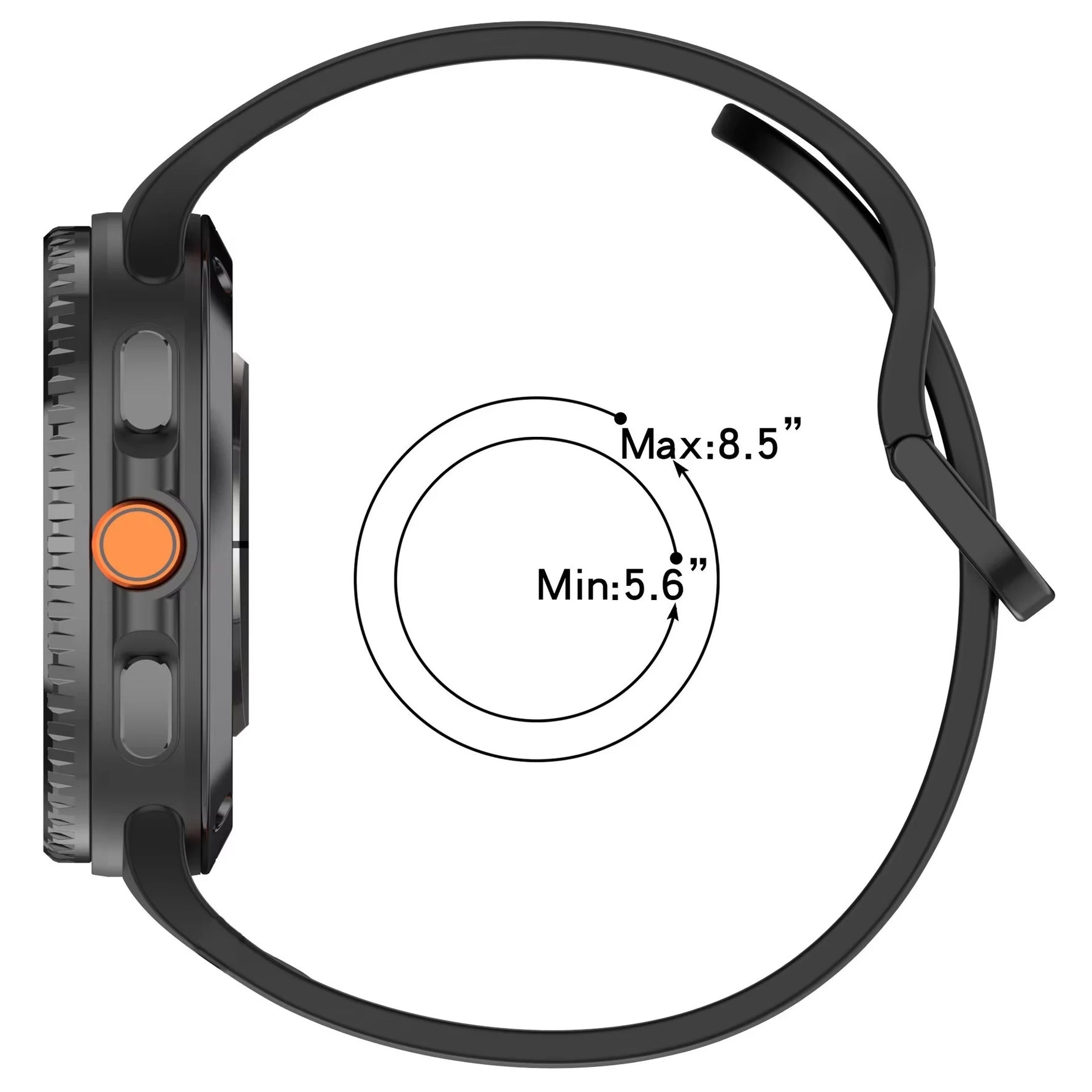 Silicone Sport Strap for Samsung Galaxy Watch 9