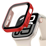 Protective Bumper Case with Built-in Tempered Glass for Apple Watch