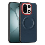 OnePlus 15 Woven Textile & Leather Executive Magnetic Case