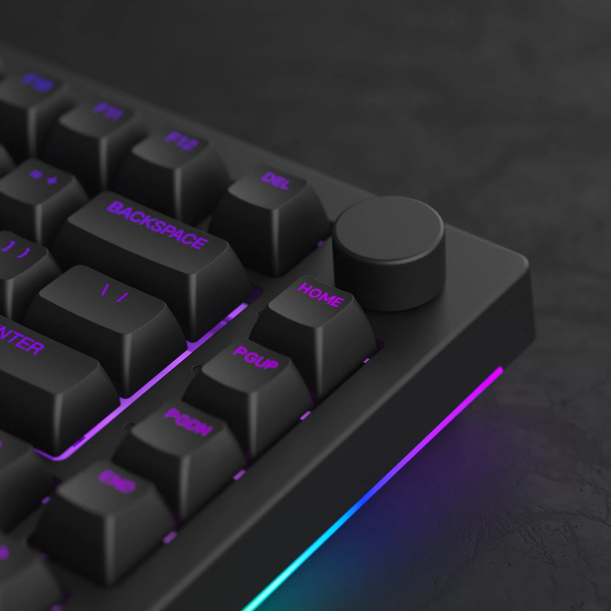 Akko 5075B Plus Shine-Through Black Mechanical Gaming Keyboard