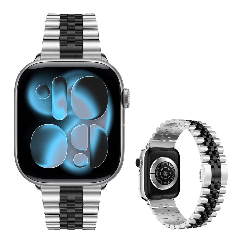 Premium Stainless Steel Metal Strap for Apple Watch