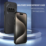 Carbon Fiber Magnetic Shockproof Case for Nothing Phone 3a / 3a Pro