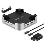 Acasis 10Gbps USB-C Dock for Mac Mini M4/M4 Pro with Dual NVMe Enclosures