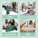 Samsung Galaxy S24 Series Anti-Drop Airbag Case with Camera Slide Cover
