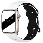Two-Tone Silicone Strap for Apple Watch