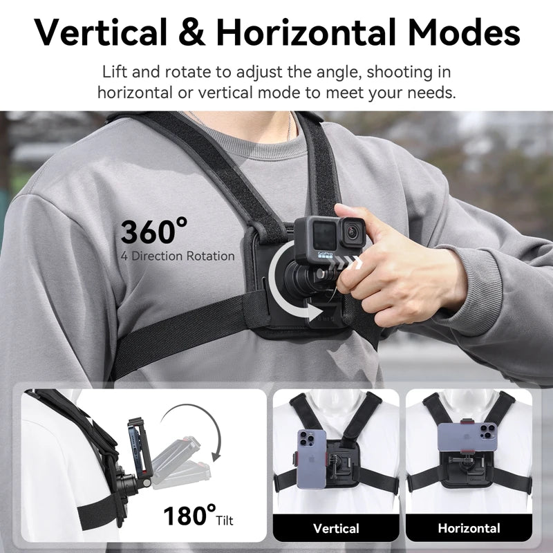 Ulanzi Go-Quick II Magnetic Chest Strap Mount