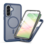 Samsung Galaxy A37 Magnetic Armor Case with PET Screen Guard