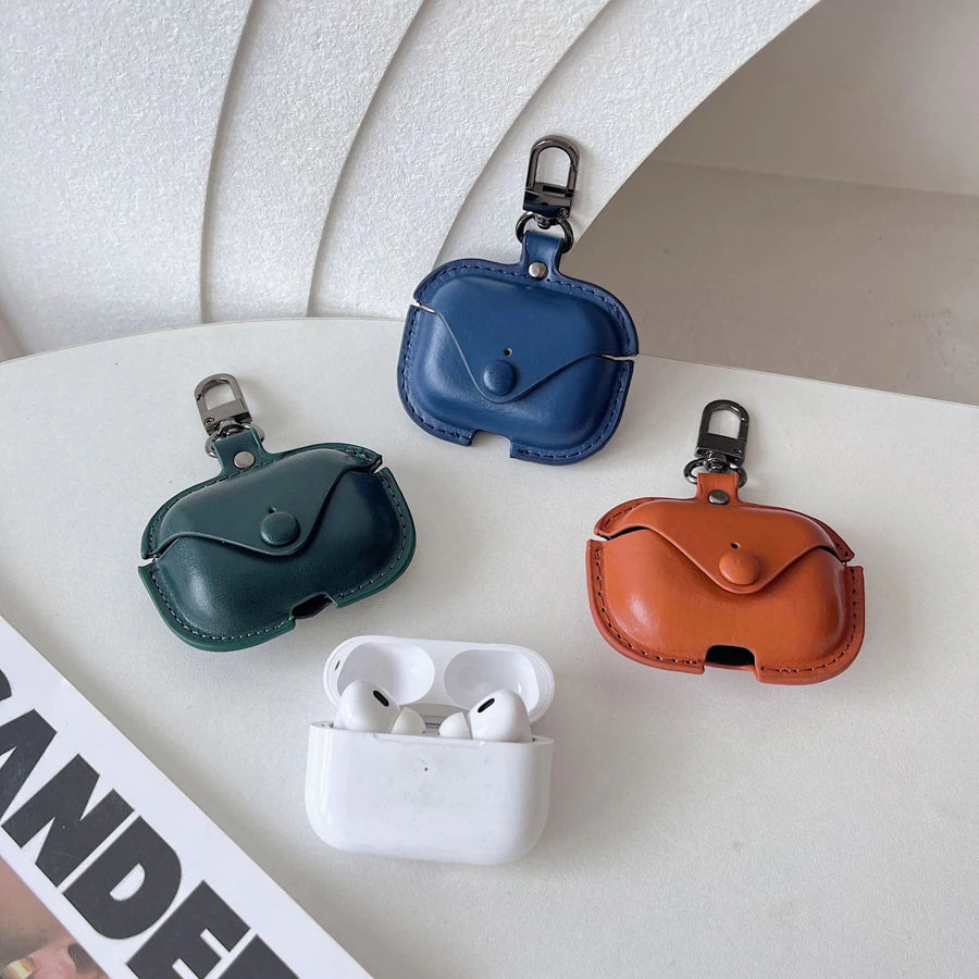 Genuine Leather Case for AirPods Pro 2