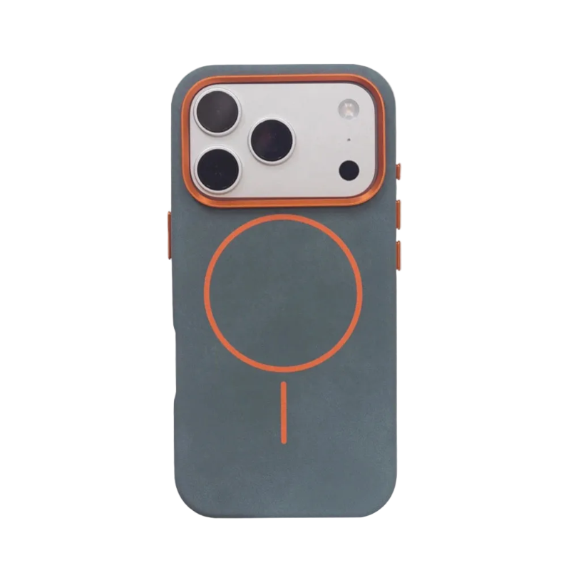 Premium Solid Color MagSafe Case with Alloy Lens Guard for iPhone 17 Series