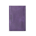 Fashionable Strong Magnetic Leather Wallet