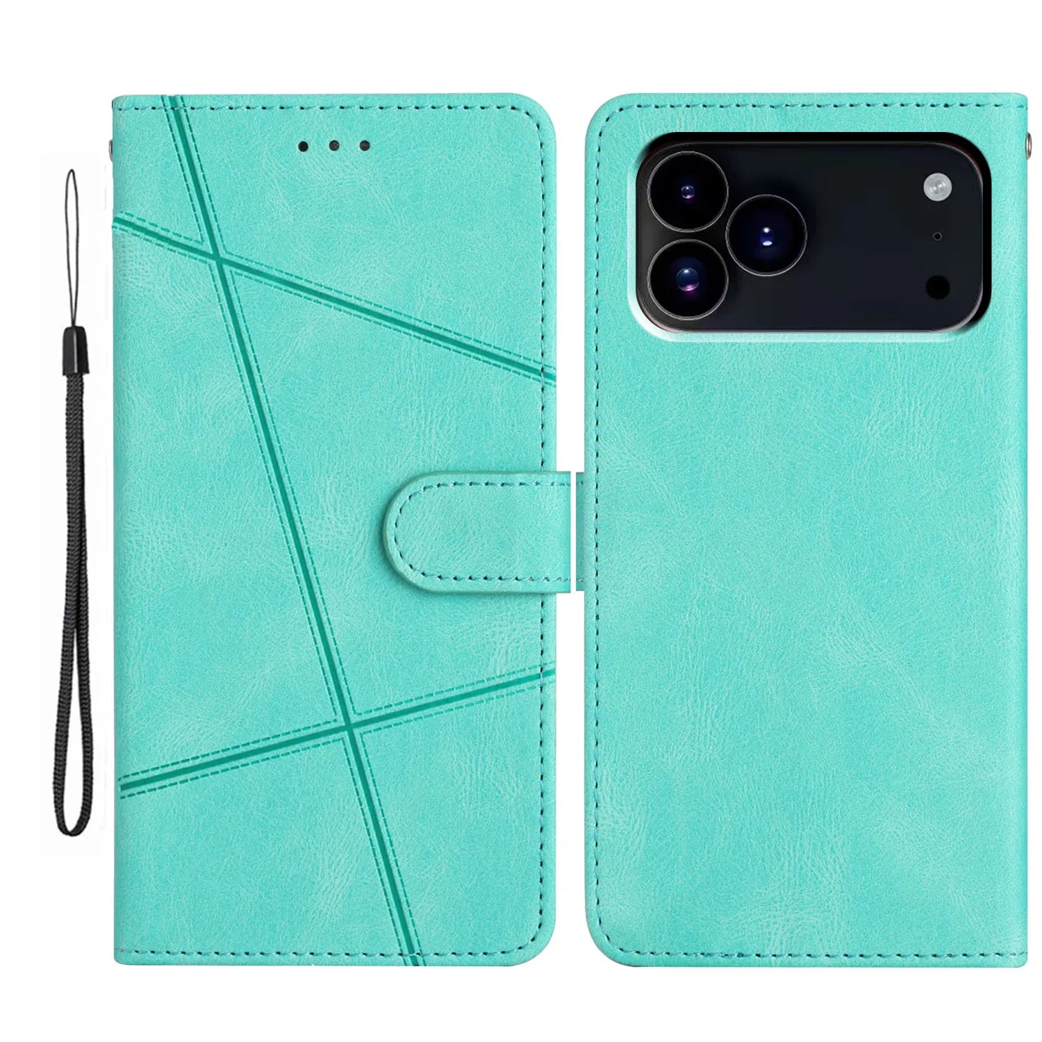 Business Flip Leather MagSafe Wallet Case with Kickstand for iPhone 17 Series