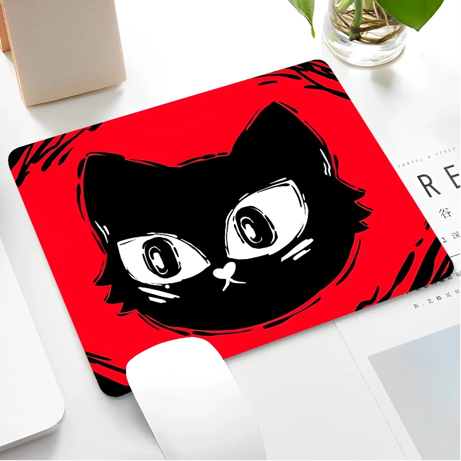 Black Cat Themed Mousepad