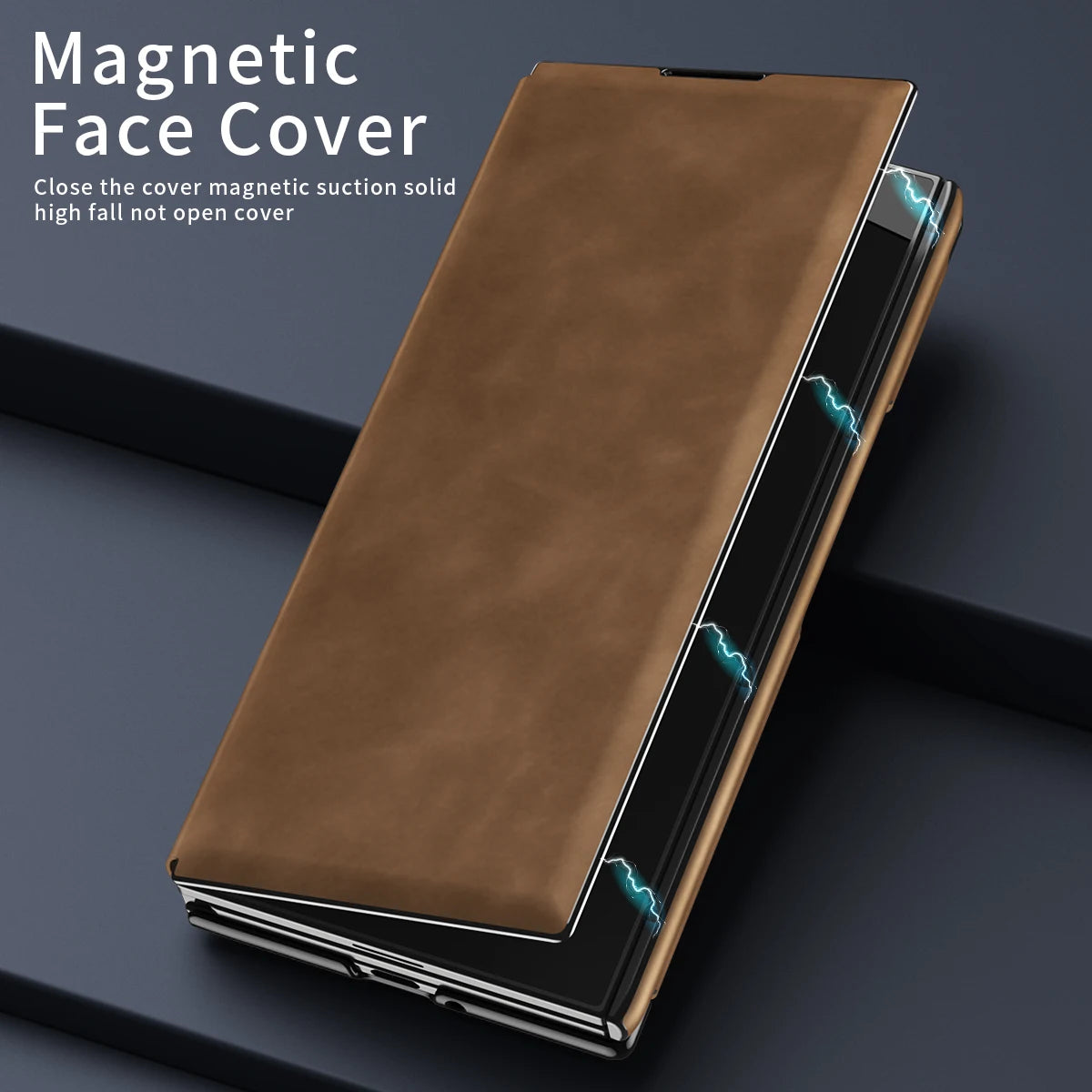 Samsung Galaxy Z TriFold Magnetic Leather Case