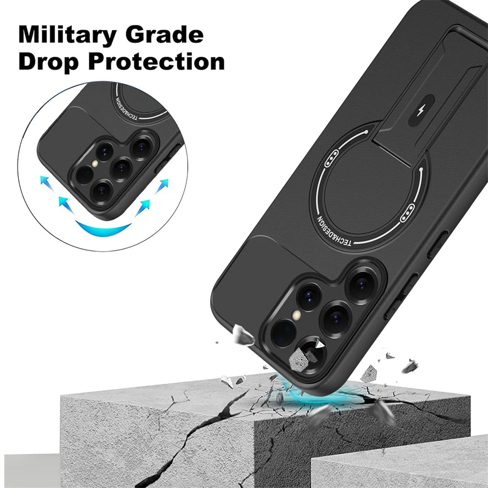 Samsung Galaxy S26 Series Magnetic Case with Stand