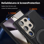 Premium Shockproof Magnetic Case with 360° Kickstand for Samsung Galaxy S24 Series
