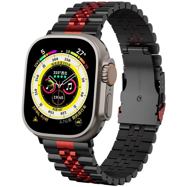 Stainless Steel Quick-Release Link Band for Apple Watch