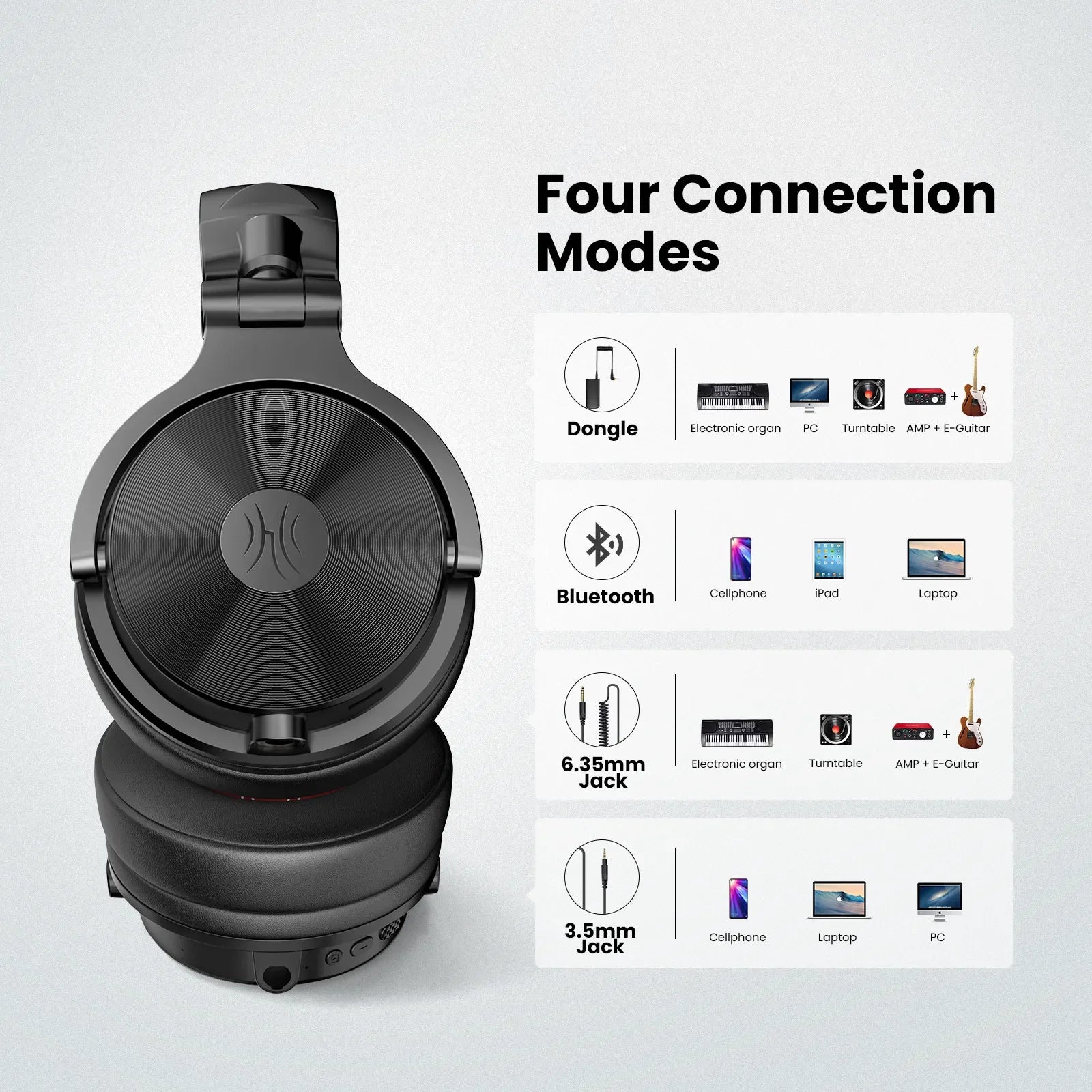 OneOdio Studio Max1 Bluetooth Headphones