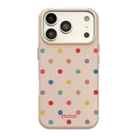 Colorful Polka Dot Protective Case for iPhone 17 Series