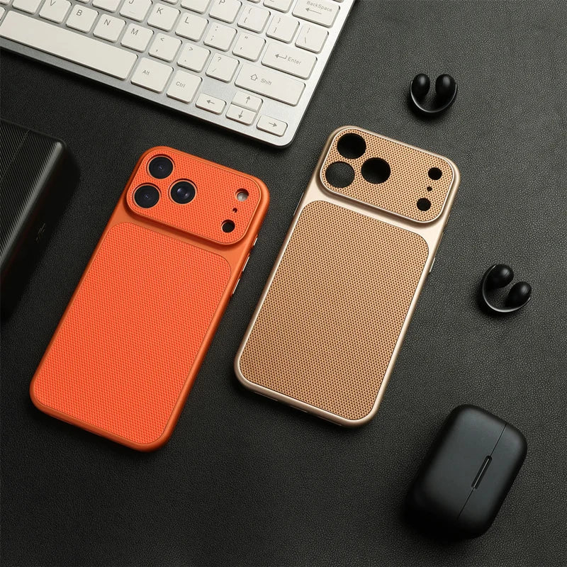 Diamond Texture MagSafe Matte Phone Case for iPhone 17 Series