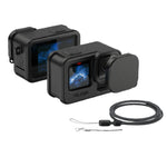 TELESIN Silicone Protective Case with Straps for GoPro Action Cameras