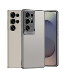 Shockproof Electroplate Leather Phone Case for Samsung Galaxy S25 Ultra