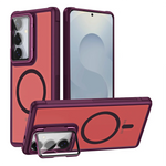 Luxury Magnetic Shockproof Case with Acrylic Camera Lens Protection for Samsung Galaxy S26 Series