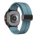 Silicone Magnetic Buckle Strap for Samsung Galaxy Watch 8 /  Galaxy Watch 8 Classic