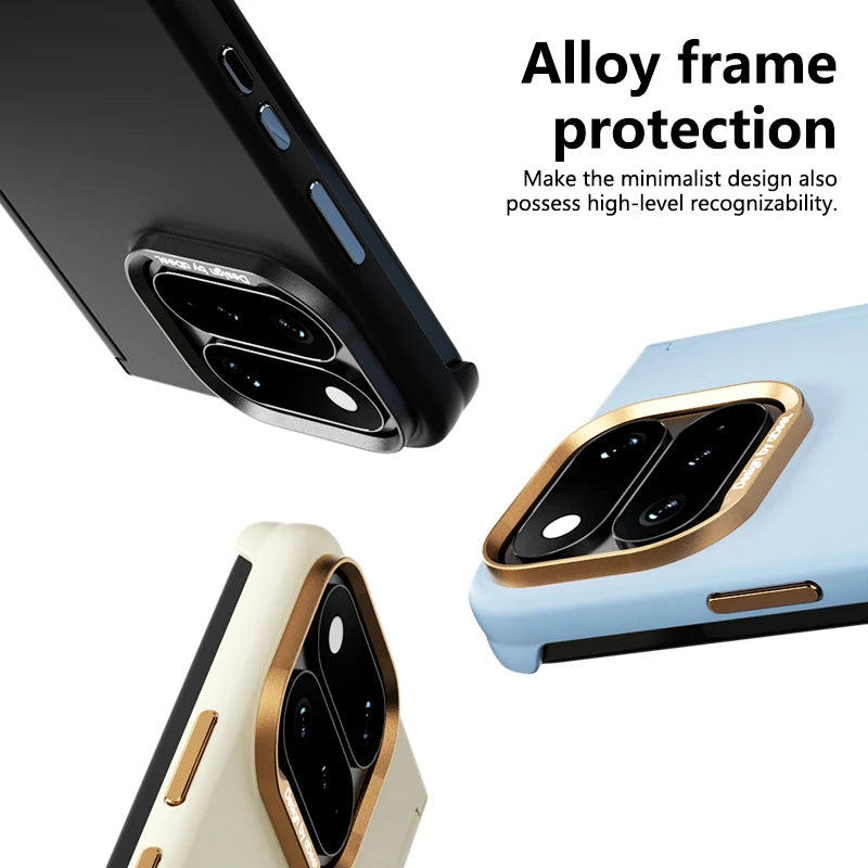 Ultra-Thin Alloy Frame Case with Hidden Magnetic Ring for Google Pixel 11 Pro Fold
