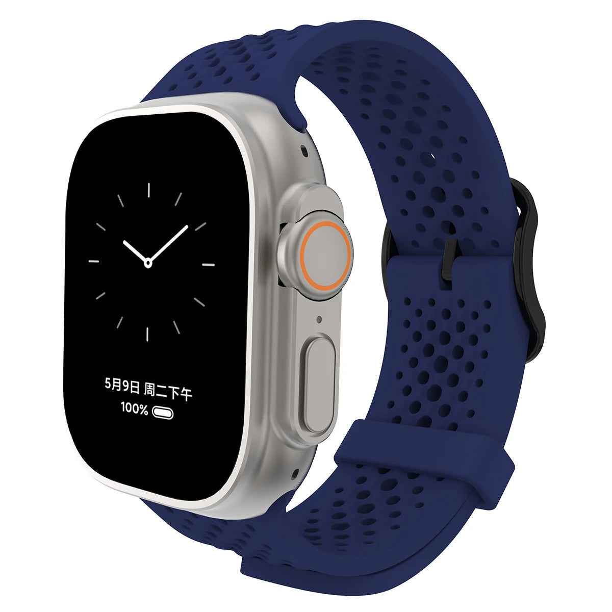 Durable Silicone Strap for Apple Watch