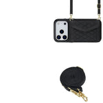 Premium Leather Crossbody Wallet Case for iPhone 17 Series