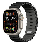 Soft-Touch Ocean Silicone Sport Band for Apple Watch