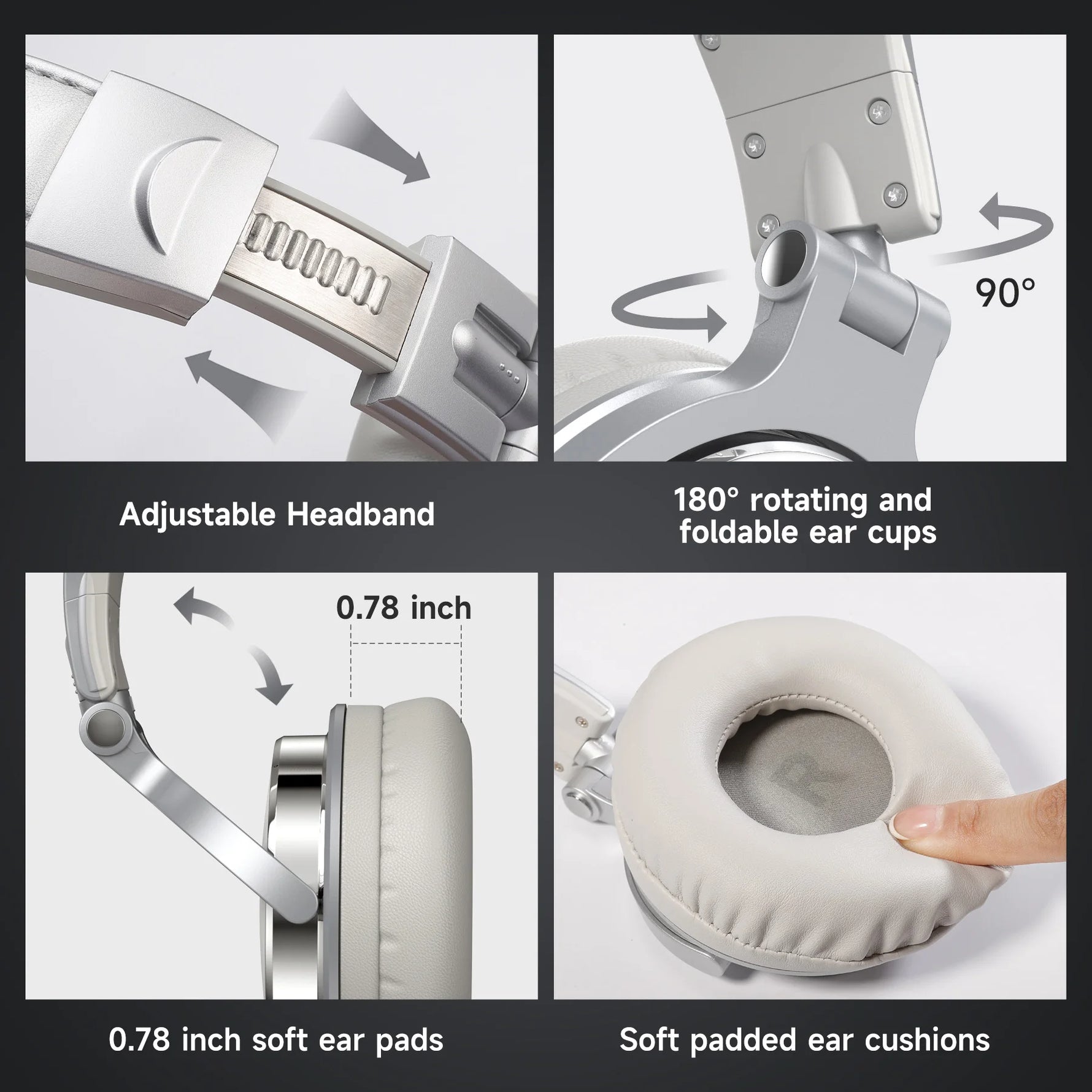 Oneodio Pro 10 Wired Hi-Res Audio Headset