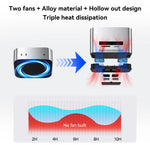 Acasis USB-C Docking Station with Dual M.2 NVMe SSD Bays for Mac Mini M4/M4 Pro