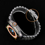 Stainless Steel Quick-Release Link Band for Apple Watch