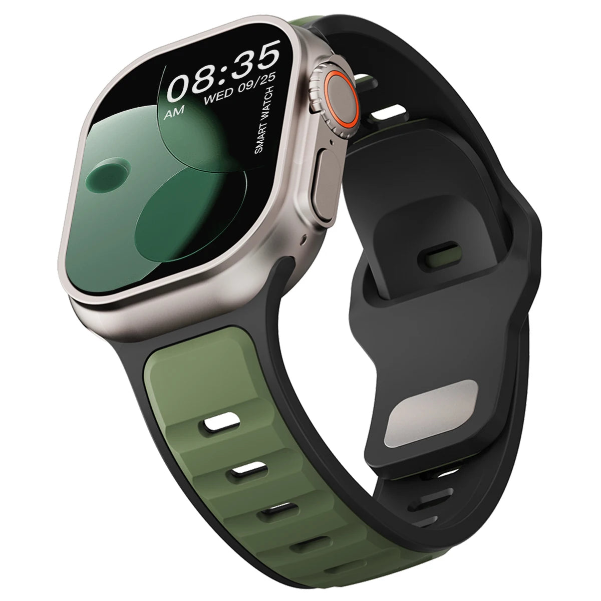 Dual-Tone Silicone Sport Band for Apple Watch