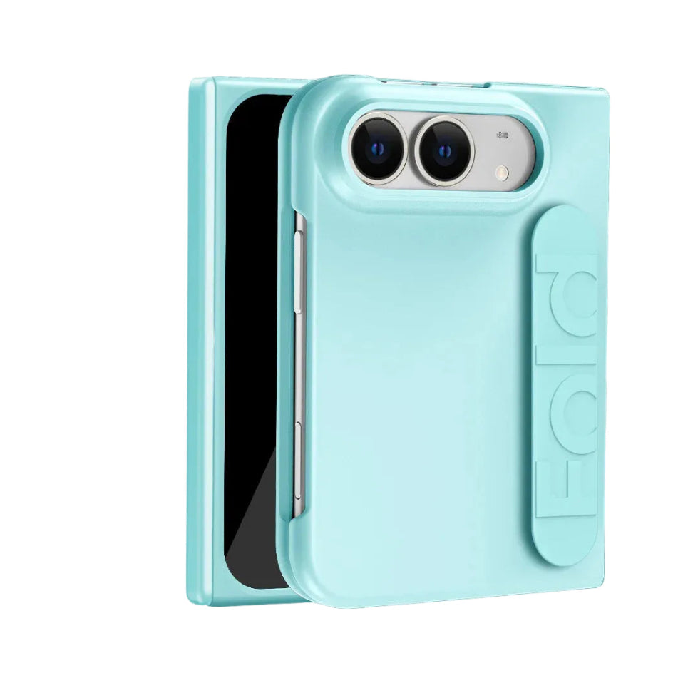 Shockproof Wristband Case with Raised Lens Protection for iPhone Duo