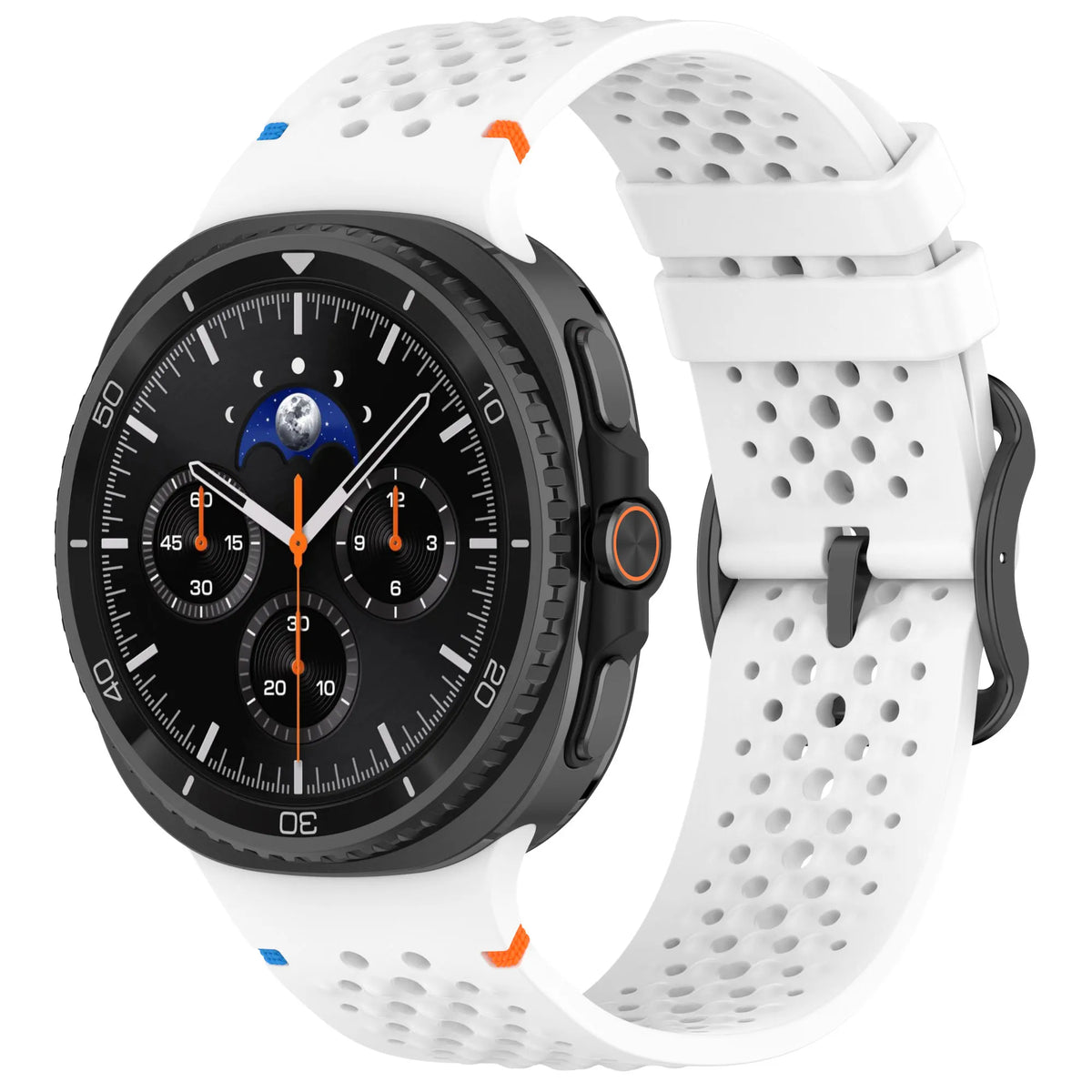 Perforated Silicone Watch Band for Samsung Galaxy Watch 9