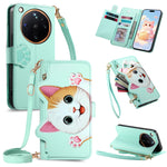 Detachable Crossbody Leather Wallet Case for OPPO Find X9 Series