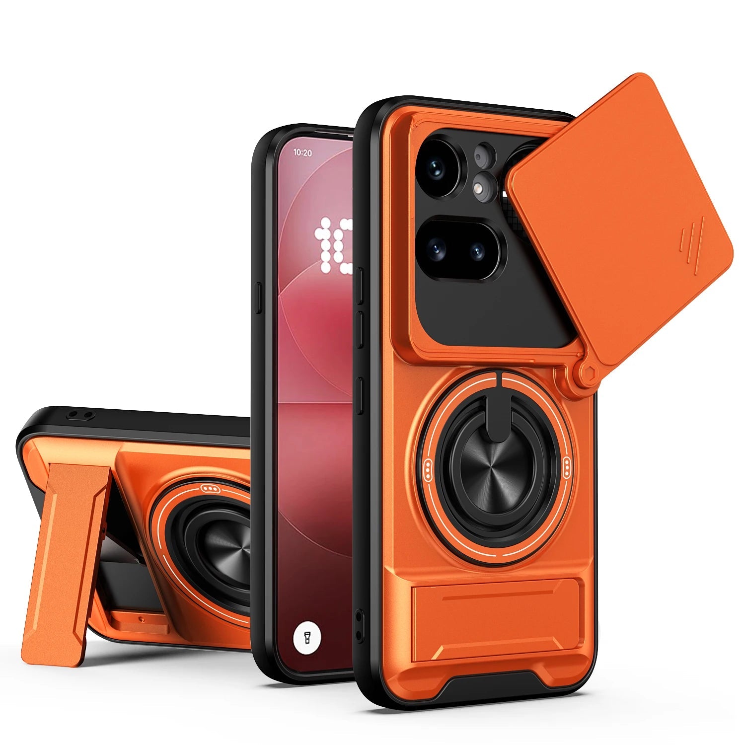Nothing Phone 4a Pro Hard Shell Magnetic Case with Lens Slide Cover