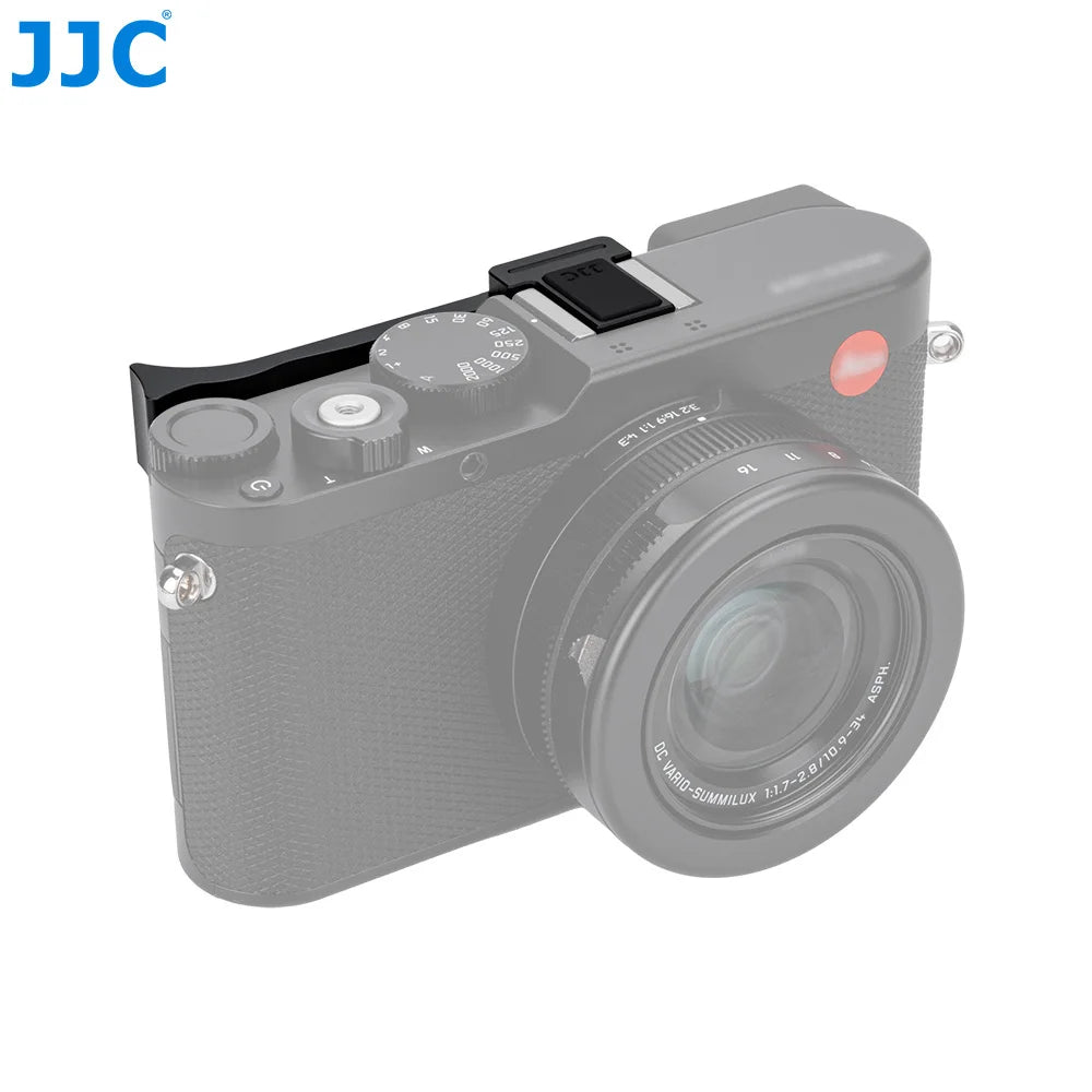 JJC Hot Shoe Mounted Aluminum Thumb Grip for Leica D-LUX8
