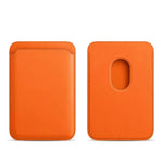 MagSafe-Compatible Luxury Leather Wallet with Card Holder