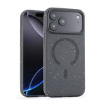 Shockproof Art Ink Dots Pattern MagSafe Case for iPhone 17 Series