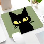 Black Cat Themed Mousepad