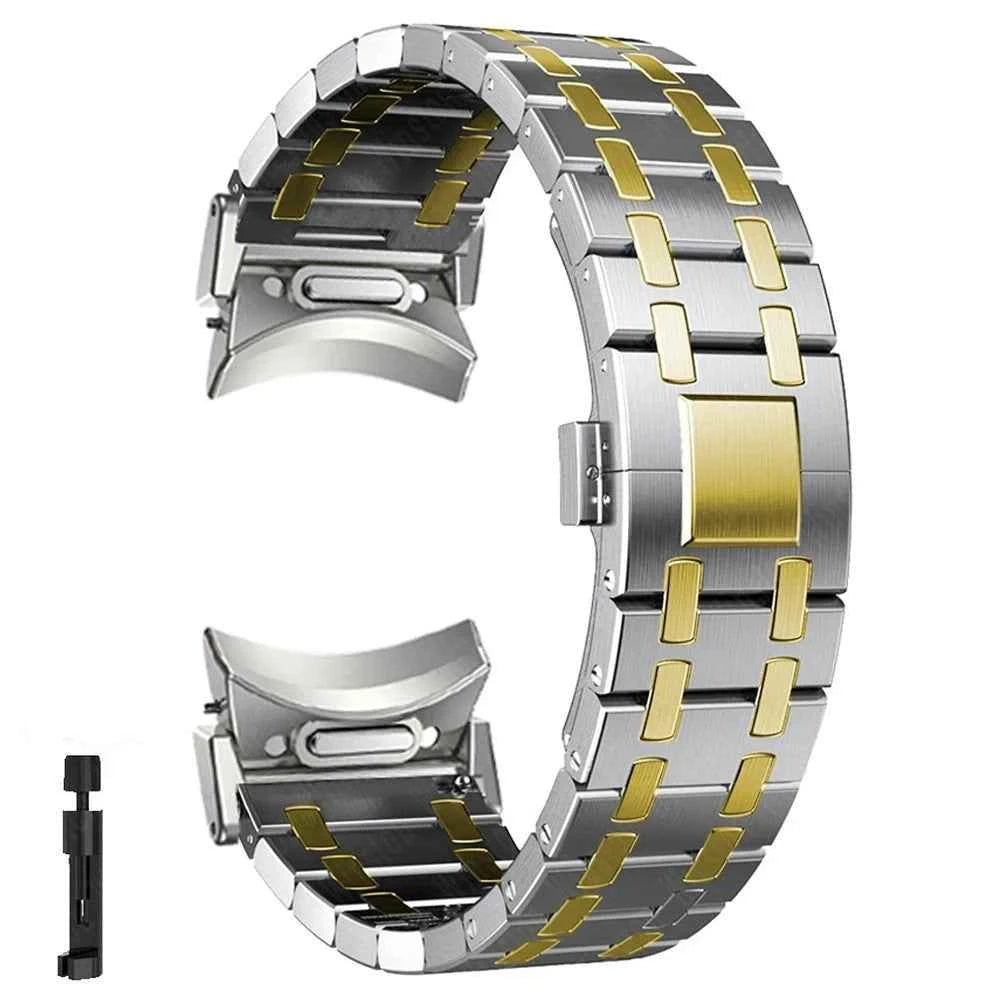 Luxury Metal Strap for Galaxy Watch 6 – Premium Stainless Steel for Galaxy Watch 6 Classic