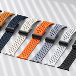 Breathable Magnetic Silicone Sport Strap for Apple Watch