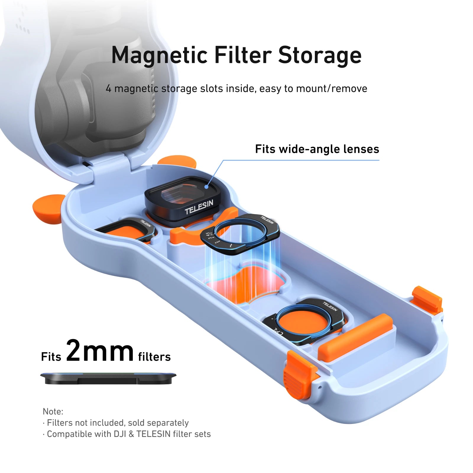 TELESIN Mini Storage Protection Bag for DJI Osmo Pocket 3